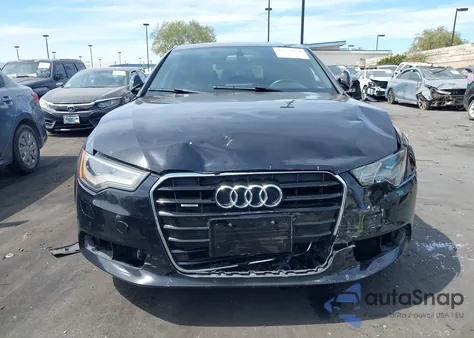 2013 Audi A6 2.0T Premium из США, поврежденный, VIN WAUGFAFC5DN155105